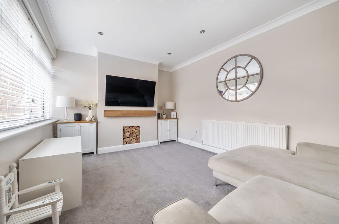 Modern Larger than average two bedroom home.