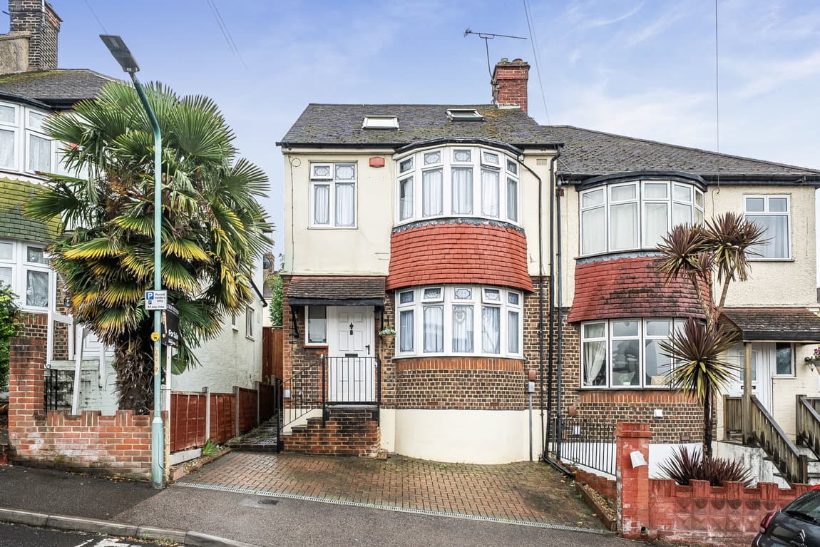 Three floors, four bedrooms and seriously deceptive space.