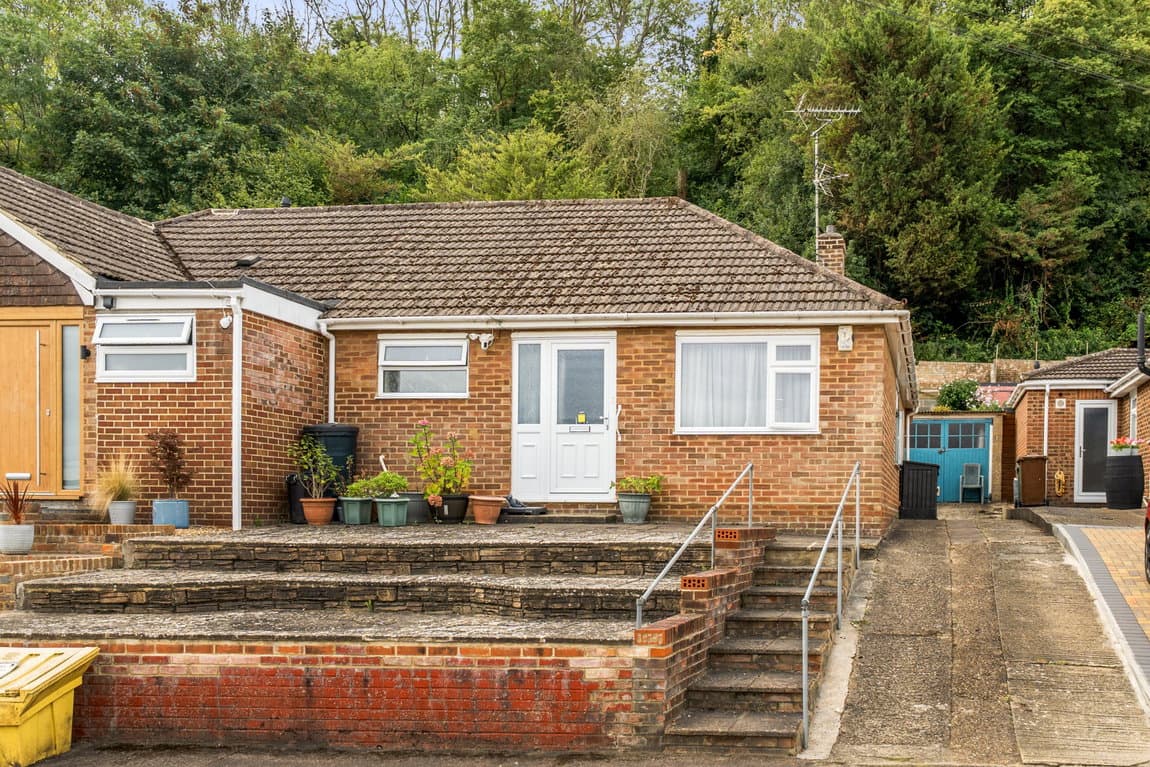 Renovation Opportunity | Spacious 2 Bedroom Bungalow | Garage, Parking & Woodland-Backed Garden